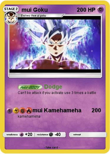 Pokemon mui Goku