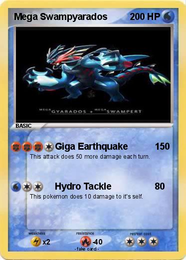 Pokemon Mega Swampyarados