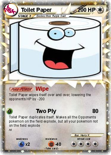 Pokemon Toilet Paper