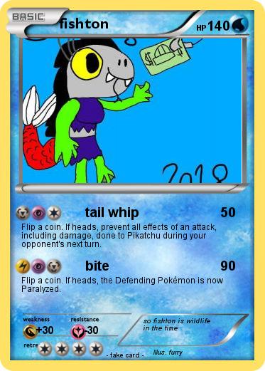 Pokemon fishton