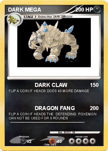 Pokemon DARK MEGA
