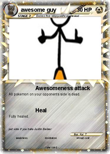 Pokemon awesome guy
