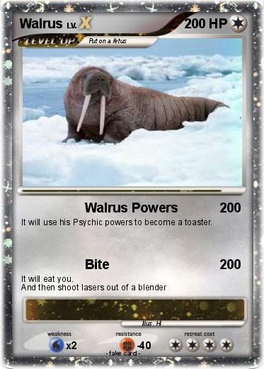 Pokemon Walrus