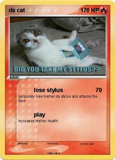 Pokemon ds cat