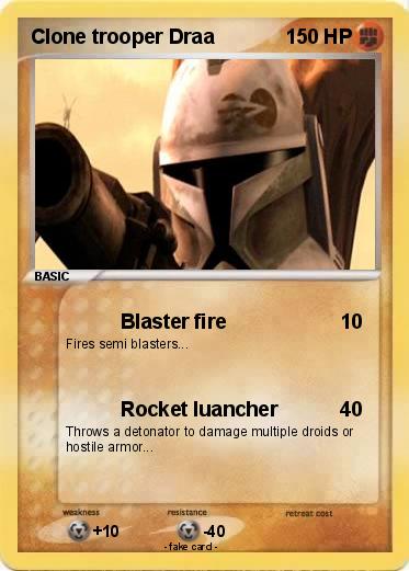 Pokemon Clone trooper Draa
