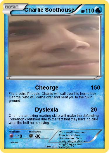 Pokemon Charlie Soothouse