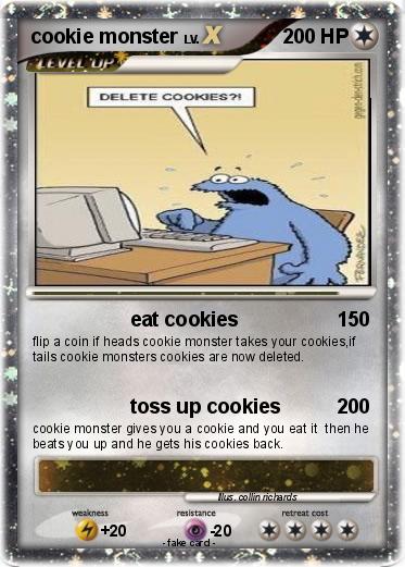 Pokemon cookie monster