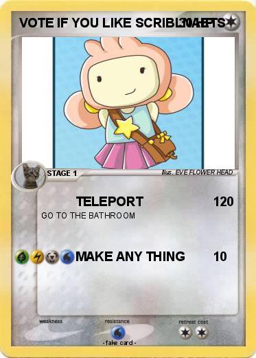 Pokemon VOTE IF YOU LIKE SCRIBLNAETS