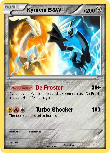 Pokemon Kyurem B&W