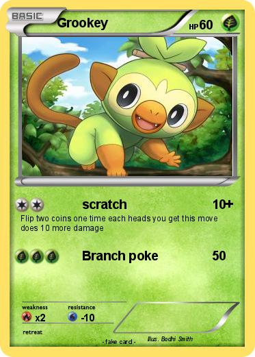 Pokemon Grookey