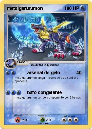 Pokemon metalgarurumon