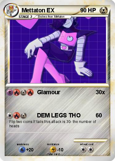 Pokemon Mettaton EX