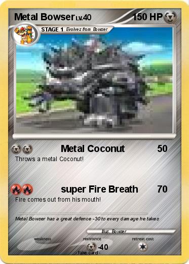 Pokemon Metal Bowser