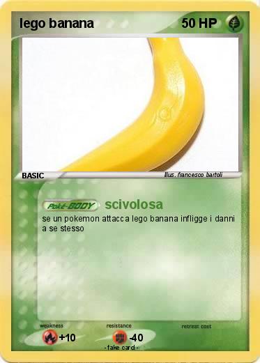 Pokemon lego banana