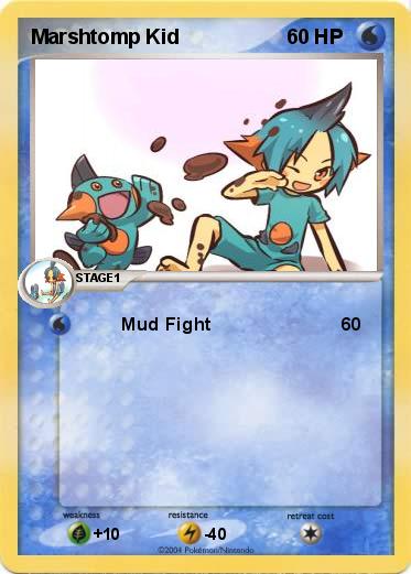 Pokemon Marshtomp Kid