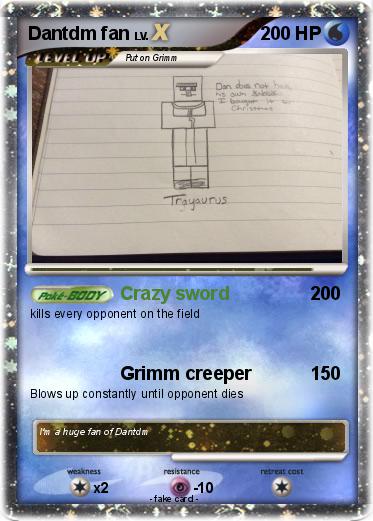 Pokemon Dantdm fan