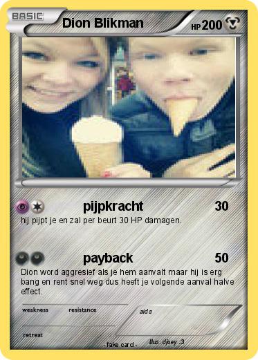 Pokemon Dion Blikman