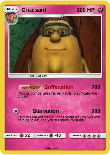 Pokemon Cruz sant