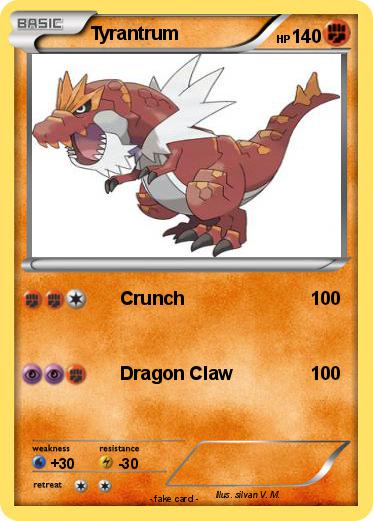 Pokemon Tyrantrum