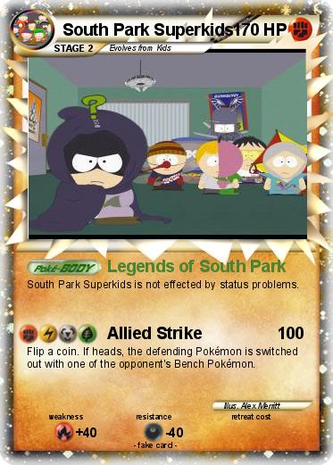 Pokemon South Park Superkids