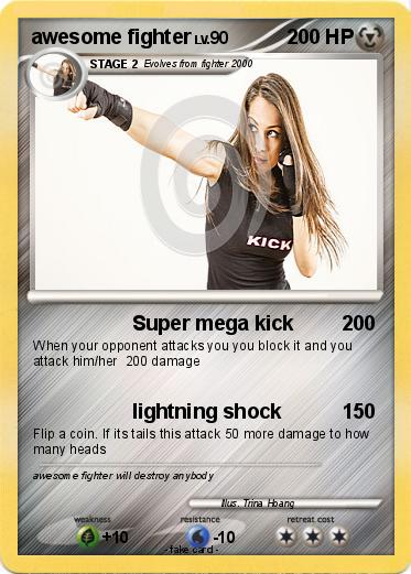 Pokemon awesome fighter