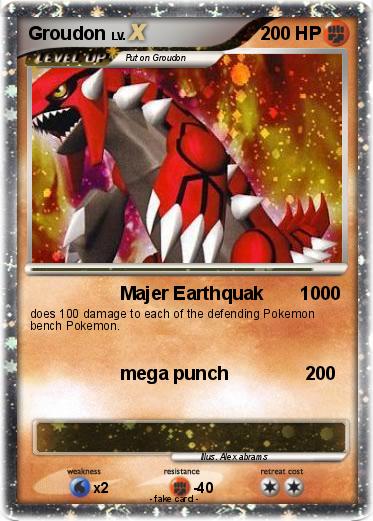 Pokemon Groudon