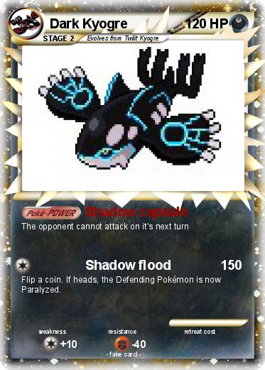 Pokemon Dark Kyogre