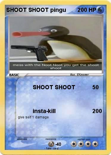 Pokemon SHOOT SHOOT pingu