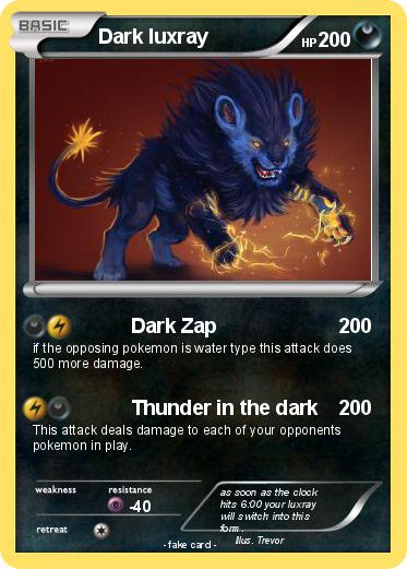 Pokemon Dark luxray