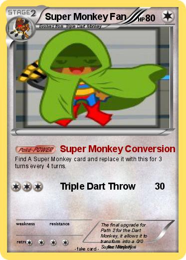 Pokemon Super Monkey Fan