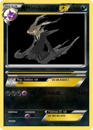 Pokemon Mimikyu GX