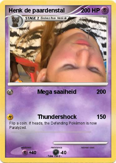 Pokemon Henk de paardenstal
