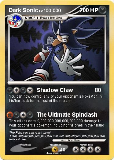 Pokemon Dark Sonic