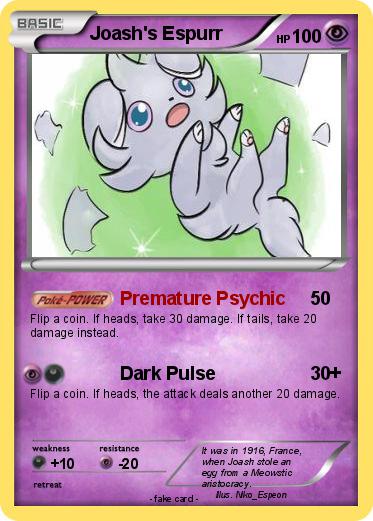 Pokemon Joash's Espurr