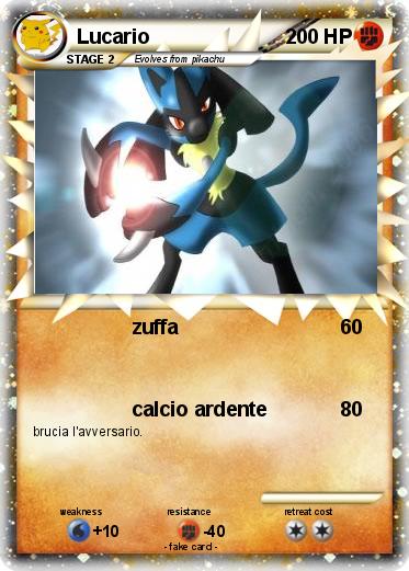 Pokemon Lucario