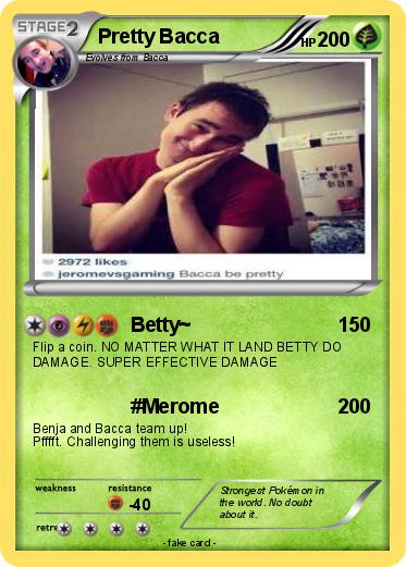 Pokemon Pretty Bacca