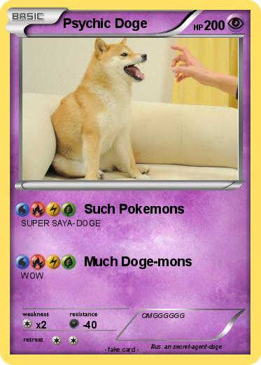 Pokemon Psychic Doge