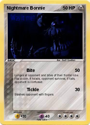 Pokemon Nightmare Bonnie