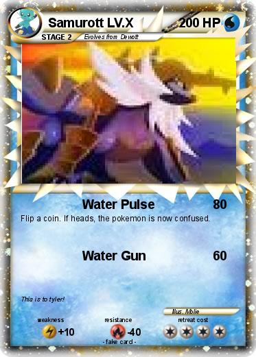 Pokemon Samurott LV.X