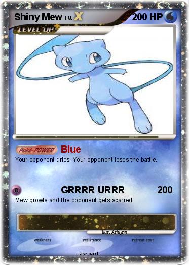 Pokemon Shiny Mew