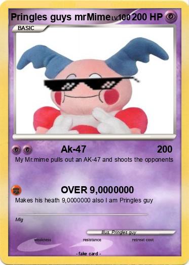 Pokemon Pringles guys mrMime