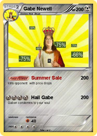 Pokemon Gabe Newell