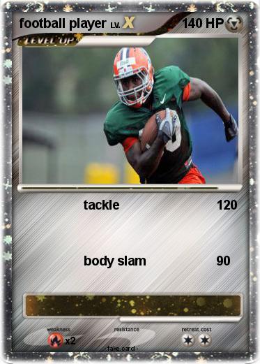 Pokemon football player