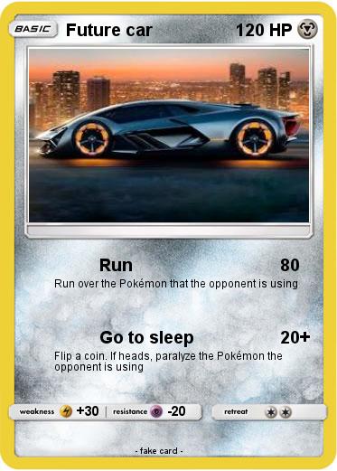 Pokemon Future car