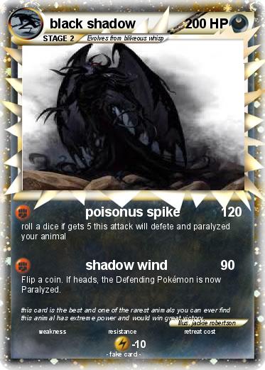 Pokemon black shadow