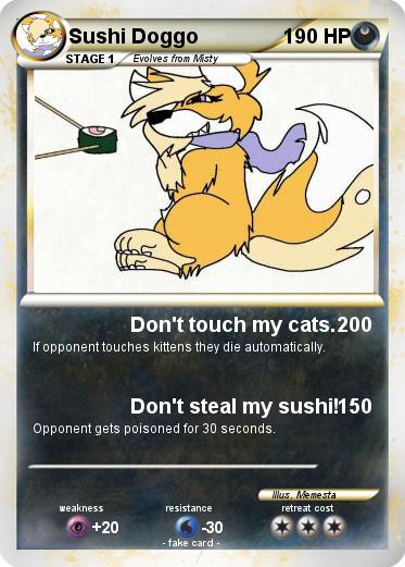 Pokemon Sushi Doggo