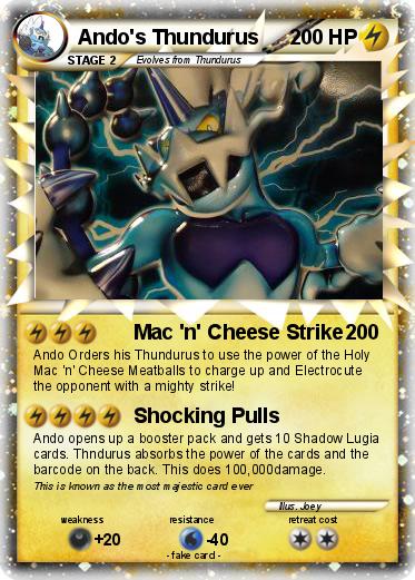 Pokemon Ando's Thundurus