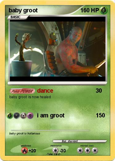 Pokemon baby groot