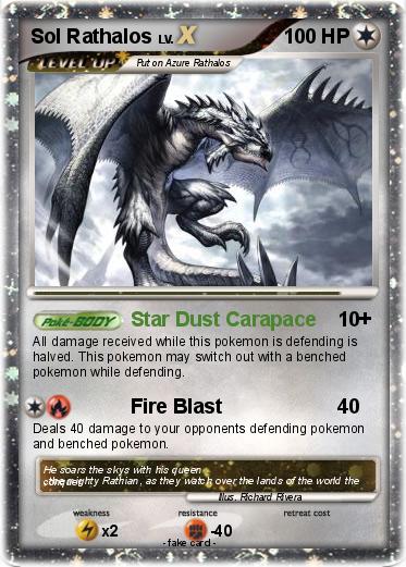 Pokemon Sol Rathalos