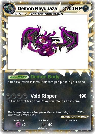 Pokemon Demon Rayquaza     3